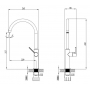 Смеситель для кухни ZIPPONI 1752611-Z51
