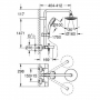 Душевая система Grohe Tempesta Cosmopolitan 160 с термостатом (26223000)