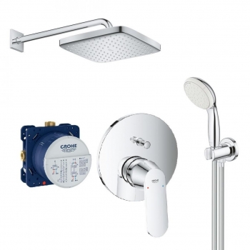 Душевая система скрытого монтажа Grohe Tempesta 250 Cube bundle, хром (UA26415SC4)