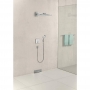 Термостат hansgrohe ShowerSelect Glass для двух потребителей стеклянный, белый/хром 15738400