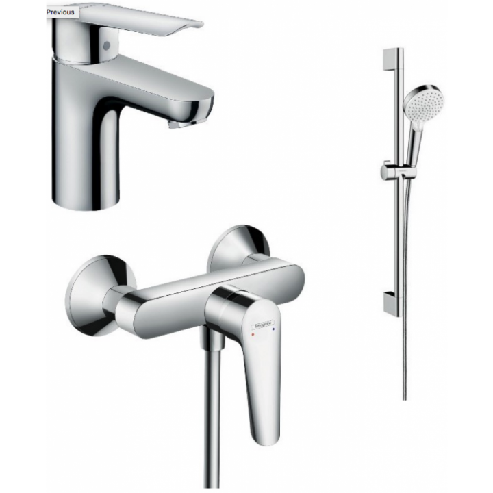 Комплект смесителей hansgrohe Logis SET E 100 (d)