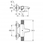 Смеситель Grohe Grohtherm 1000 Perfomance 34779000