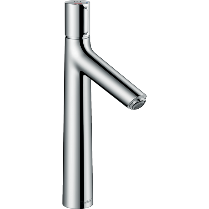 Смеситель hansgrohe Talis Select S для раковины с высоким изливом и сливным гарнитуром, хром 72044000