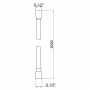 Шланг для душа Qtap Hadice PVC200C