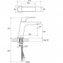 Смеситель для умывальника Ravak Classic CL 012.00