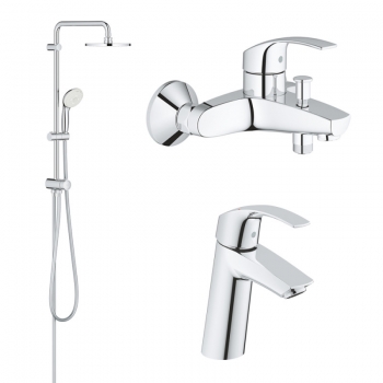 Набор смесителей Grohe Eurosmart 123389M