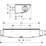 Термостат hansgrohe Ecostat Select для душа 13111400