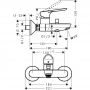 Комплект змішувачів Hansgrohe SET Logis E100 HG-PR3