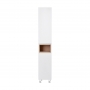 Пенал напольный Qtap Robin 350х1950х316 White/Whitish oak QT1376PN1651RWWO