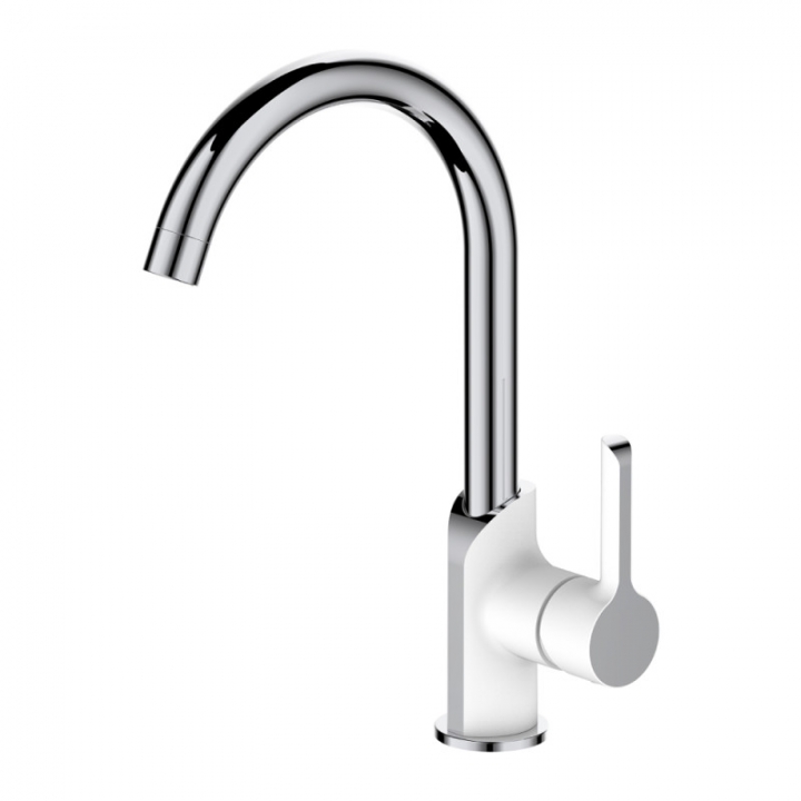 Смеситель для кухни Qtap Grand WHI 007F