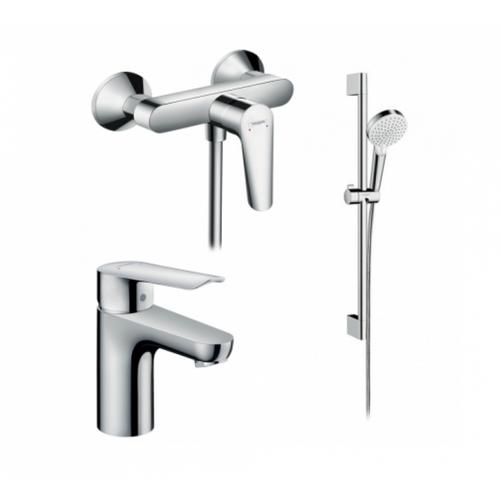 Комплект смесителей hansgrohe Logis SET E 70 (b)