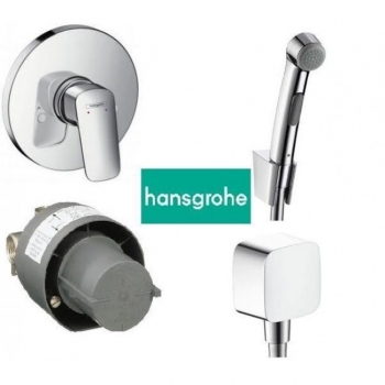 Набор для гигиенического душа Hansgrohe Logis 32128111/71666111