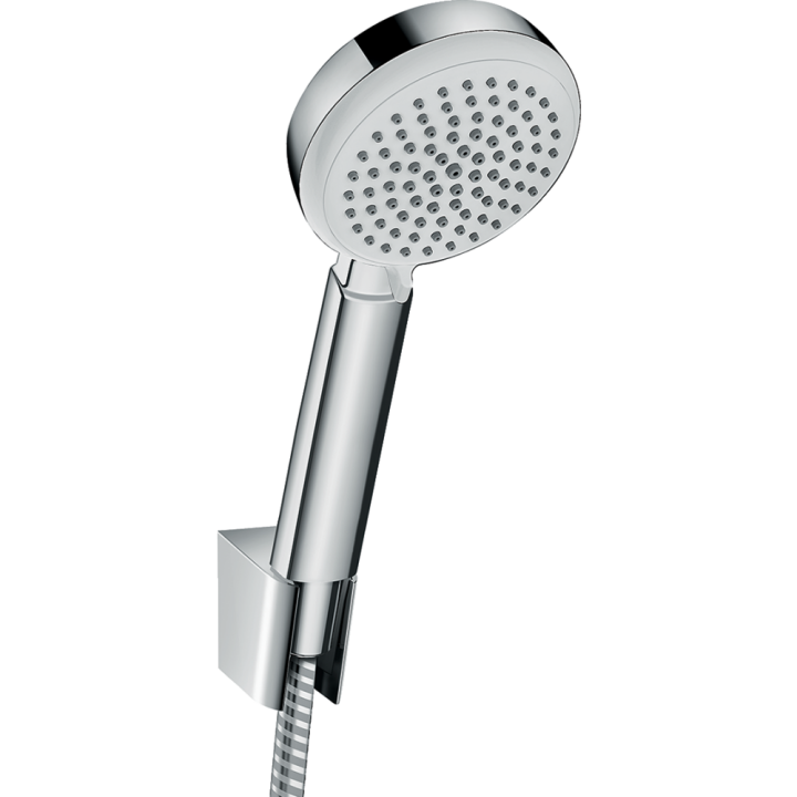 Душевой набор hansgrohe Crometta 100 Vario Porter 160, белый/хром 26667400