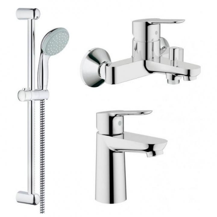 Набор смесителей Grohe Bau Edge 123265S (123365)