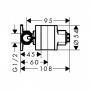 Скрытая часть Hansgrohe (29235180)