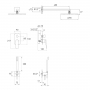 Душевая система скрытого монтажа Volle Solo (SET20220117)