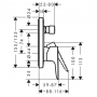 Смеситель Hansgrohe Talis E (71745000)