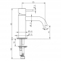 Смеситель для раковины Bianchi Steel LVBSTE2002CMINX