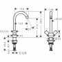 Смеситель hansgrohe Logis для кухонной мойки 71280000