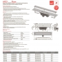 Водосточный желоб AlcaPlast APZ7-Floor-1050 с решеткой