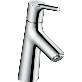 Смеситель hansgrohe Talis S для раковины с низким изливом и сливным гарнитуром, хром 72010000