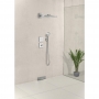 Термостат hansgrohe ShowerSelect Highflow для душа, стеклянный 15734400