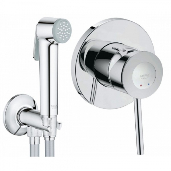 Набір для гігієнічного душу зі змішувачем Grohe BauClassic UA2904800S