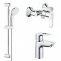 Набор смесителей для душа Grohe BauLoop UA123220S0 (23337000 +32816000 + 27598000)