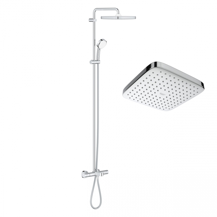 Душевая система с термостатом Grohe Tempesta Cosmopolitan 250 Cube (26691000)