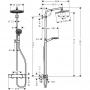 Душевая стойка Hansgrohe Crometta E (27267000)