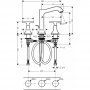 Смеситель hansgrohe Metropol Classic для раковины 31307000