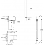 Душова система прихованого монтажу Grohe Tempesta 250 26416SC3