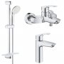 Набор смесителей для ванны Grohe Eurosmart (UA123246M0)