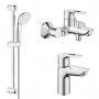 Набор смесителей для ванны Grohe Bau Loop (UA123214S0)