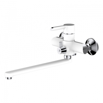 Смеситель для ванны Qtap Grand WHI 005
