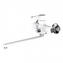 Смеситель для ванны Qtap Grand WHI 005