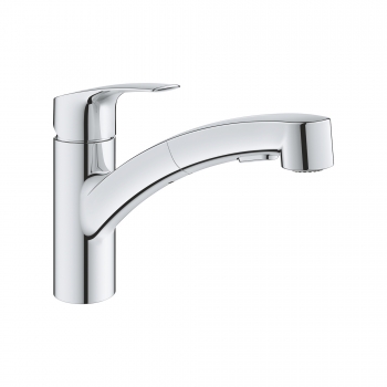 Смеситель для кухни с выдвижным изливом Grohe Eurosmart 30305001
