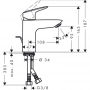 Смеситель для раковины Hansgrohe Logis 100 71107000