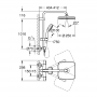 Душевая система Grohe Tempesta Cosmopolitan System 26689000 +Трап для душа AlcaPlast APZ10- 650