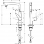 Смеситель для кухни Hansgrohe Talis M51 73854000