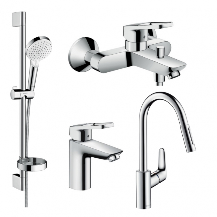 Набор смесителей Hansgrohe Logis Loop 1252019