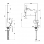 Смеситель для кухни Lidz (NKS) 12 32 015F-10