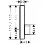 Смеситель hansgrohe ShowerSelect для 1 потребителя 15767000