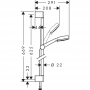 Душевой набор hansgrohe Crometta 100 Multi 26650400