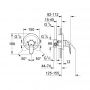 Смеситель скрытого монтажа для душа Grohe Euroeco 32742000