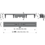 Трап для душа AlcaPlast APZ22-950