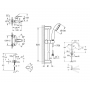 Набор смесителей Grohe BauFlow (121640K)