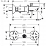 Смеситель hansgrohe Logis Classic для ванны 71240000