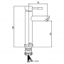 Смеситель для раковины Lidz (NKS) 12 32 001F-1