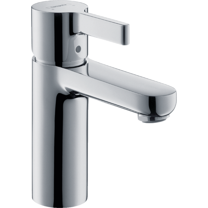 Смеситель hansgrohe Metris S для раковины со сливным гарнитуром, хром 31060000